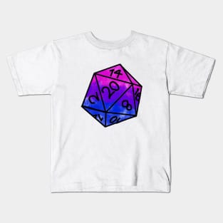 Pride Dice - Bi Kids T-Shirt